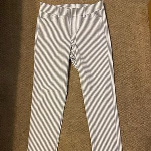 Old Navy Pixie style blue/white stripe pants